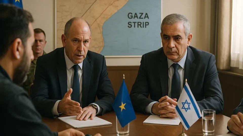 מצרים מקדמת נוסחת נשק וכוח בינלאומי בעזה