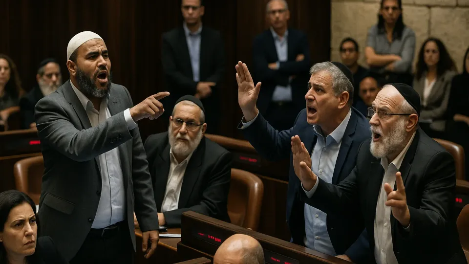 חוק המואזין עבר טרומית ועורר עימות בכנסת