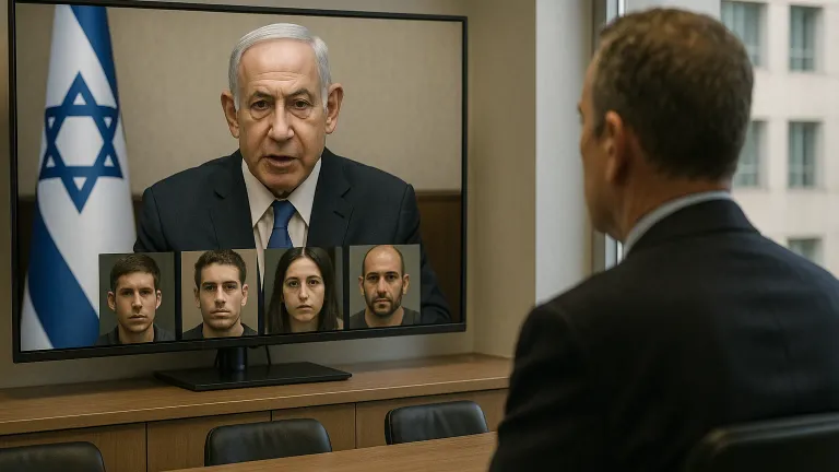 תמונה עבור הכתבה: סולברג הורה להסיר סרטון נתניהו על החטופים