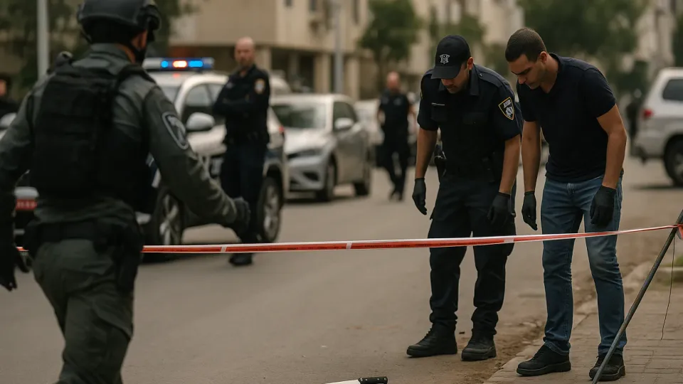 חשד לפיגוע בלוד: גבר נורה למוות לאחר שרץ עם סכין לעבר לוחם יס"מ