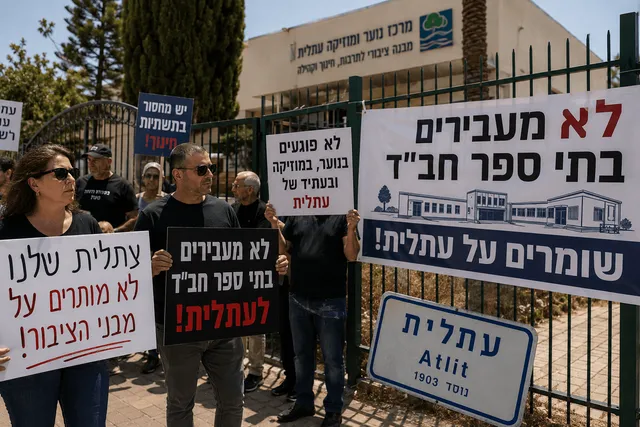 תושבי עתלית עתרו נגד העברת בתי ספר חב"ד