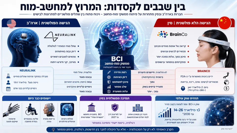 בין שבבים לקסדות: המרוץ החדש למחשב-מוח