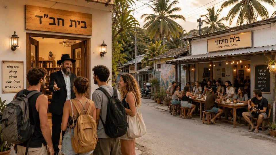 חב"ד משיבה בחיוך לבית החילוני בקופנגן