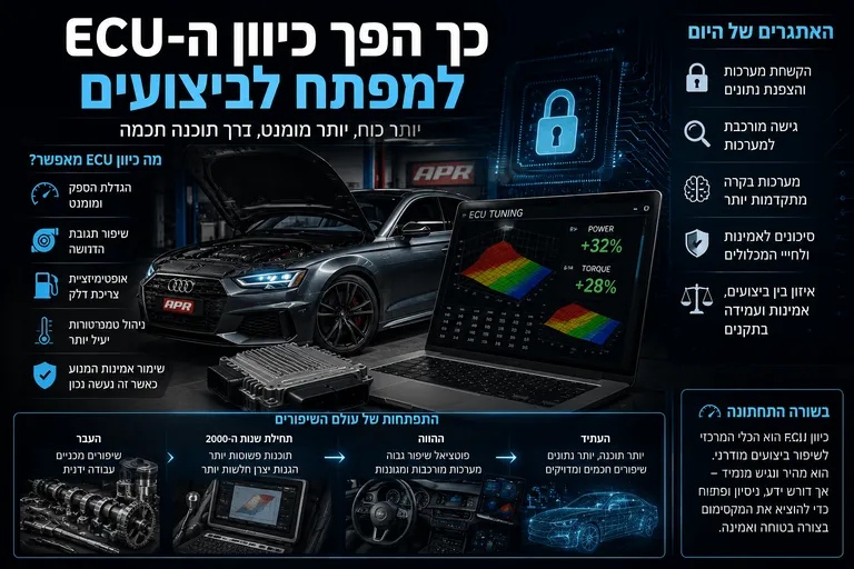 תמונה עבור הכתבה: כך הפך כיוון ה-ECU למפתח לביצועים