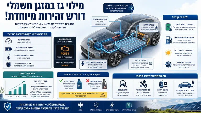 תמונה עבור הכתבה: מילוי גז במזגן חשמלי דורש זהירות מיוחדת