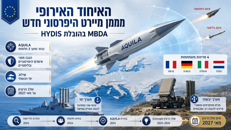 תמונה עבור הכתבה: האיחוד האירופי מממן מיירט היפרסוני חדש בהובלת MBDA