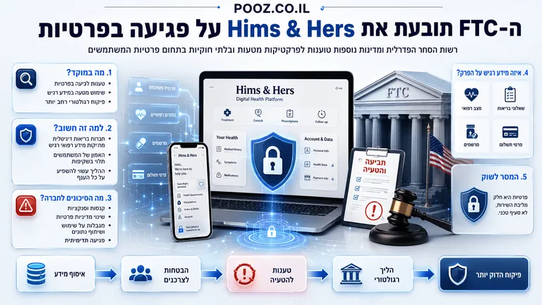 ה-FTC תובעת את Hims & Hers על פגיעה בפרטיות