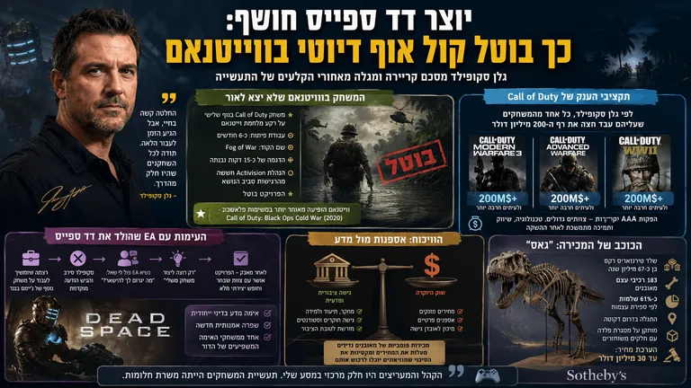 יוצר דד ספייס חושף: כך בוטל קול אוף דיוטי בווייטנאם