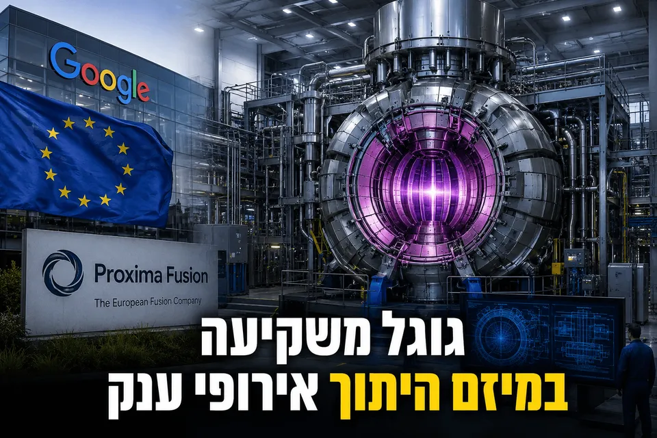 גוגל משקיעה במיזם היתוך אירופי ענק