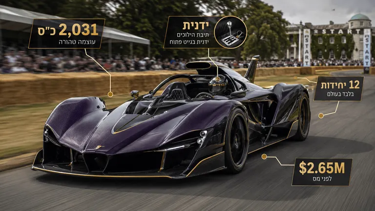 תמונה עבור הכתבה: הנסי חשפה F5-M ידנית עם 2,031 כוחות סוס