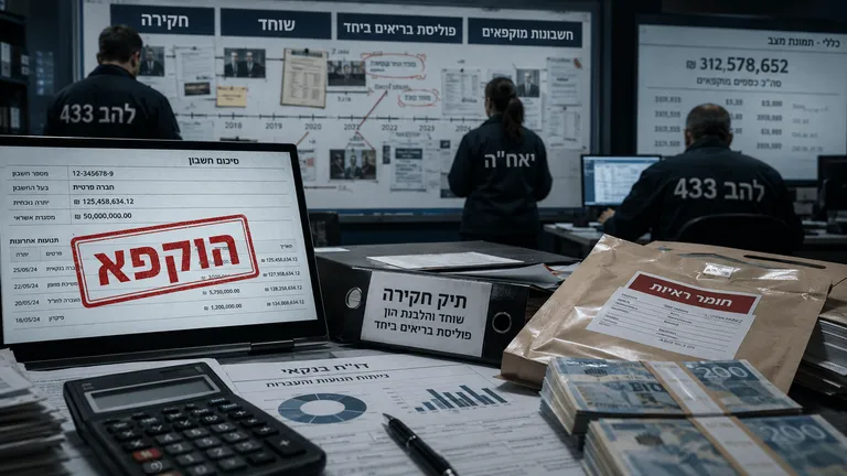 המשטרה הקפיאה מאות מיליונים בפרשת ההסתדרות