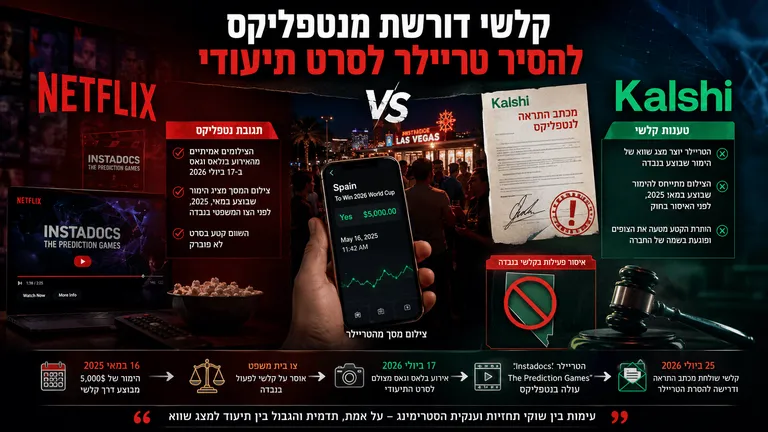 קלשי דורשת מנטפליקס להסיר טריילר לסרט תיעודי