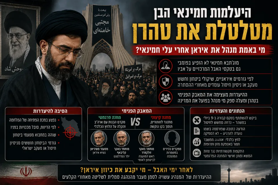 היעלמות חמינאי הבן מטלטלת את טהרן