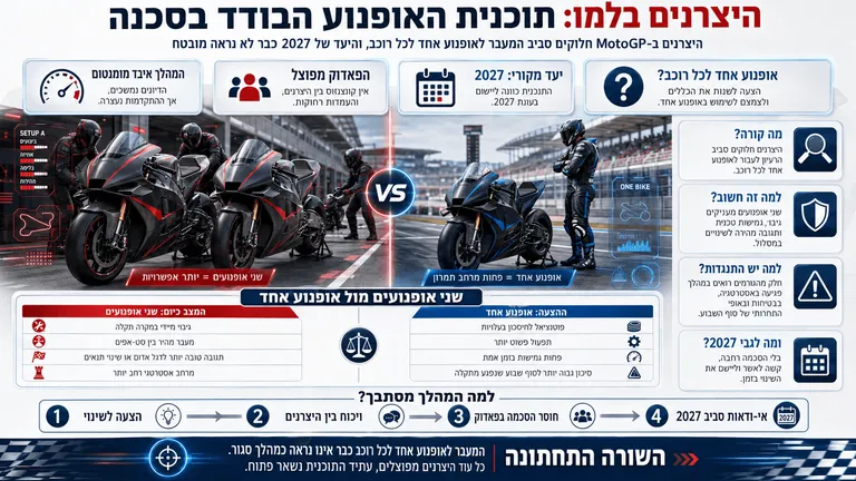 היצרנים בלמו: תוכנית האופנוע הבודד בסכנה