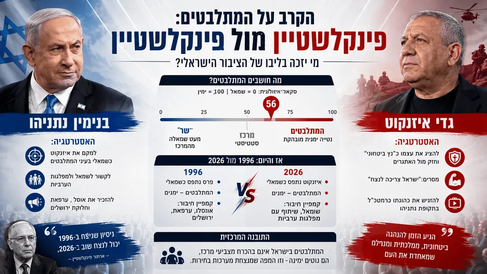 הקרב על המתלבטים: פינקלשטיין מול פינקלשטיין