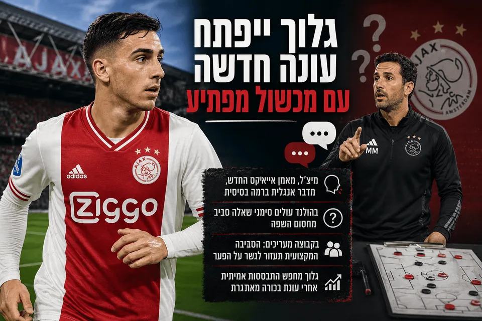 גלוך ייפתח עונה חדשה עם מכשול מפתיע