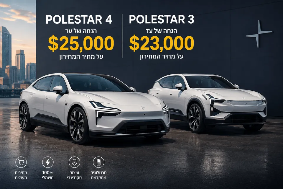 פולסטאר 4 נמכרת בארה"ב בהנחה של עד 25 אלף דולר