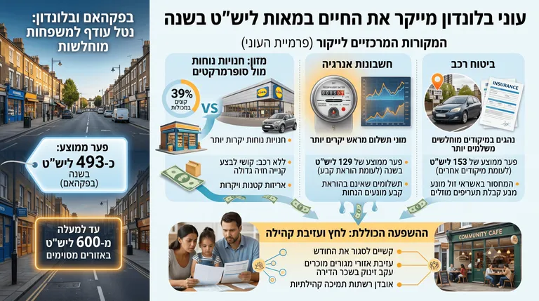 תמונה עבור הכתבה: מחקר: עוני בלונדון מייקר למשפחות מאות ליש"ט בשנה
