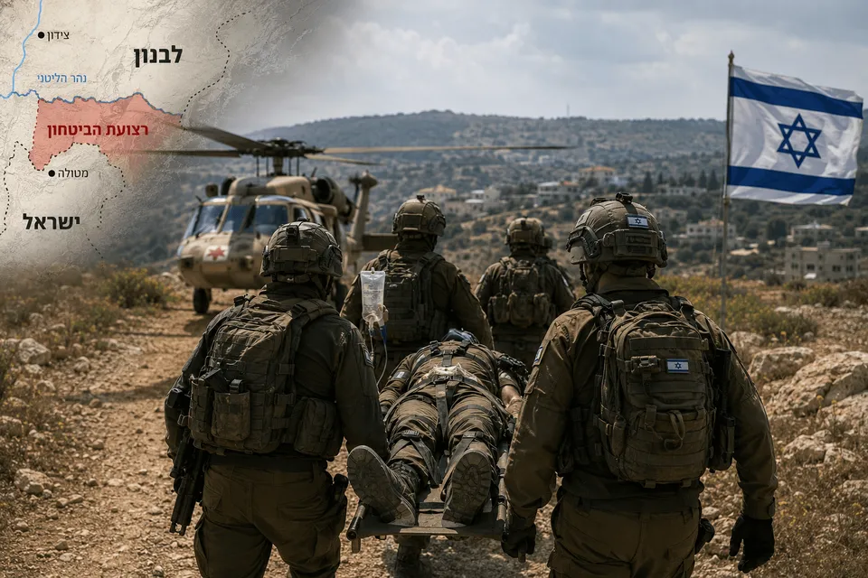 לוחם מילואים נפצע קשה בהיתקלות בדרום לבנון