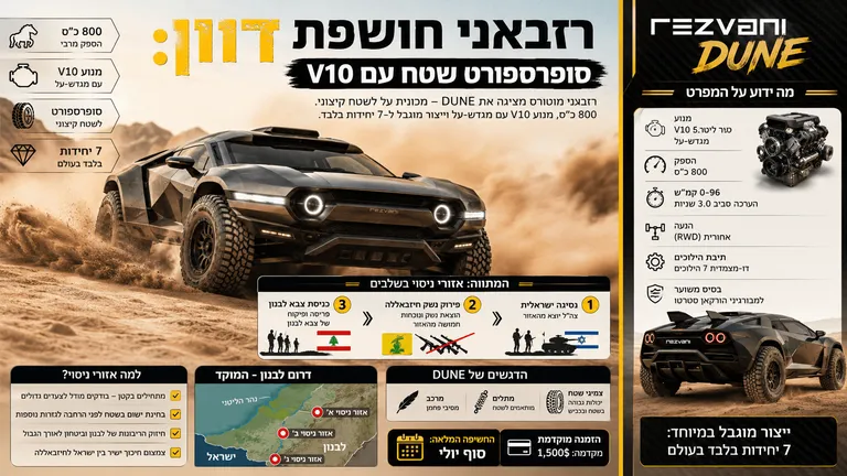 תמונה עבור הכתבה: רזבאני חושפת דון: סופרספורט שטח עם V10