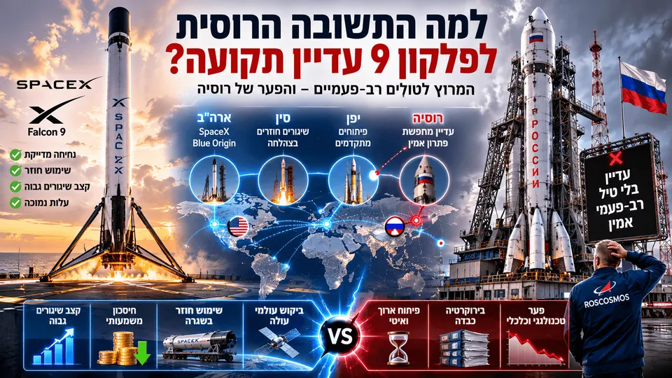 למה התשובה הרוסית לפלקון 9 עדיין תקועה