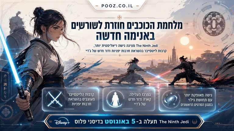 מלחמת הכוכבים חוזרת לשורשים באנימה חדשה