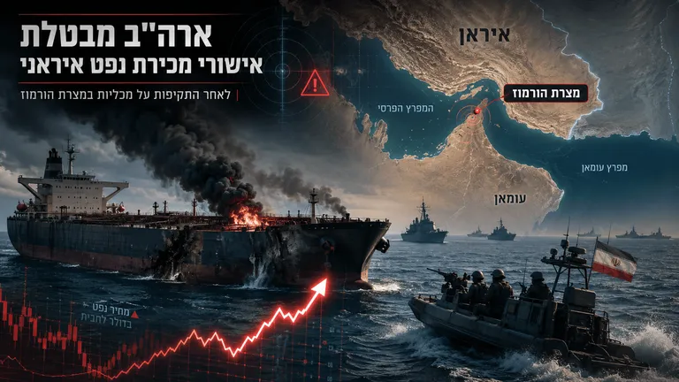 תמונה עבור הכתבה: ארה״ב ביטלה אישור למכירת נפט איראני
