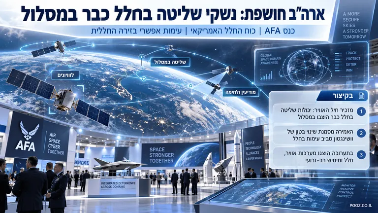 ארה"ב חושפת: נשקי שליטה בחלל כבר במסלול